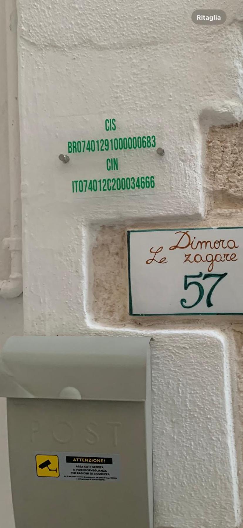 דירות אוסטוני Dimora Le Zagare מראה חיצוני תמונה